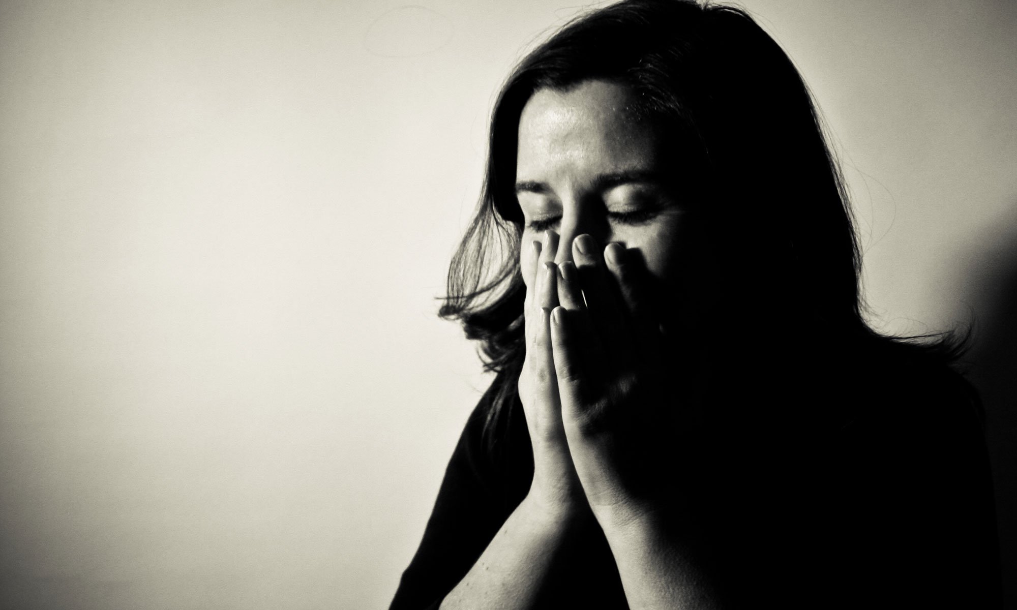 image of stress in woman